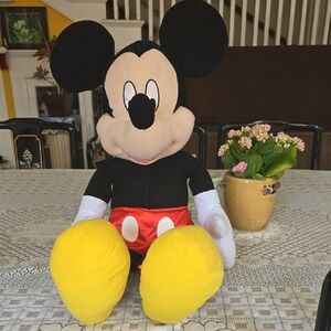 Disney Mickey Mouse Stuffed Animal - Black, Red, Yellow